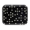 Vitra - Classic Tray Dot Pattern Dark - Plateau - noir/crème/LxPxH 46x36x2cm