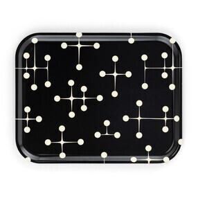 Vitra - Classic Tray Dot Pattern Dark Tablett