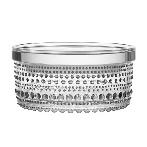 iittala - Kastehelmi Vorratsglas 5,7 cm - transparent/H: 5,7cm, Ø: 11,6cm