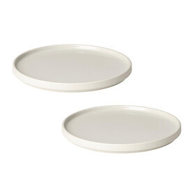Blomus - Set de 2 assiettes à dessert Pilar