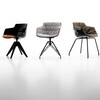 MDF Italia - Flow Slim Armchair New Edition Steel