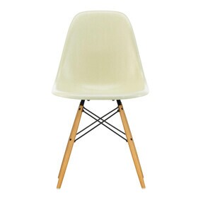 Vitra - Chaise Eames Fiberglass DSW érable doré