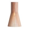 Secto Design - Secto 4231 - Wandlamp - walnoot natuur/fineer/incl. lamp LED 2800K/470lm/kabel wit