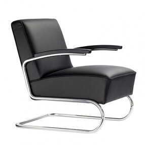 Thonet - Fauteuil S 411 cuir