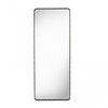 Gubi - Adnet - Miroir rectangulaire L - noir/180x70cm