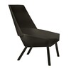 e15 - e15 EC03 Eugene Sessel   - schwarz/lackiert/LxBxH 76x89x100cm