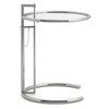 ClassiCon - Adjustable Table E 1027 - Table d'appoint - transparent/verre de cristal/structure acier chromé
