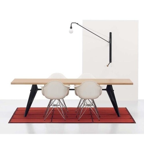 Vitra - Eames Plastic Armchair DAR gepolsterd H43cm