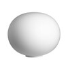 Flos - Glo Ball Basic 1 bodemlamp - wit/glas/polyamide/met dimmer/H 27cm/Ø 33cm