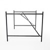 Richard Lampert - Eiermann 1 Table Frame eccentric - zwart/incl. hoogteverstelling 3,5cm/excentrisch/110 x 66 x 78cm
