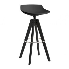 MDF Italia - Flow Barhocker Gestell Eiche 78cm