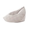 GAN - Sail Gan Spaces - Pouf - taupe/technique de nouer la main: Dhurrie/bourre: polystyrène/100x110x120 cm