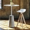 MDF Italia - Flow Barhocker Gestell Eiche 65cm