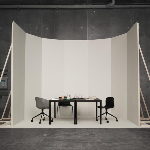 HAY - About a Chair -Chaise de bureau sur roulettes
