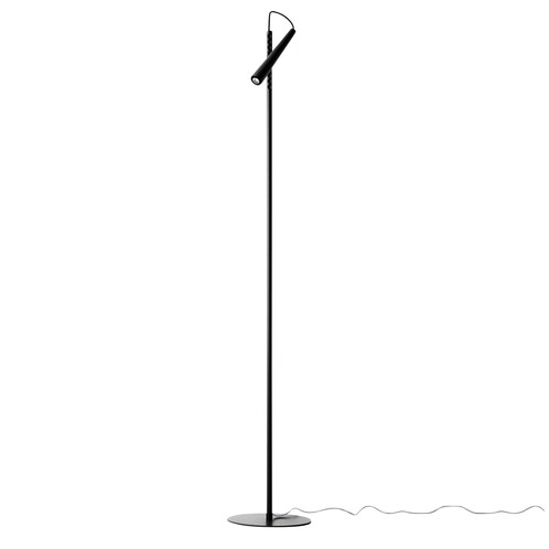 Foscarini - Magneto LED Reading Lamp - black/lacquered/H: 120cm/2700K/475lm