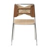 DesignHouseStockholm - Torso - Chaise - cognac/chêne/structure acier revêtu par poudre/52x83x47cm
