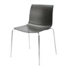 Arper - Catifa 46 0351 Chair unicoloured - oak stained dark/wood/frame chromed