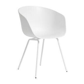 HAY - About a Chair AAC 26 2.0 Armlehnstuhl Gestell Stahl weiß