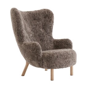 &Tradition - Petra VB3 lounge chair onderstel eiken
