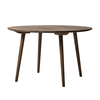 &tradition - In Between SK4 Dining Table - Smoked oiled oak/H 73cm/Ø 120cm