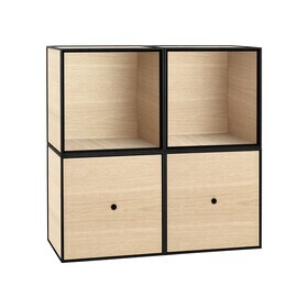 Audo - Élément d'armoire avec 2 portes Frame 35