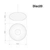 graypants - Disc - Suspension  - dessin au trait