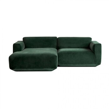 &Tradition - Develius 2-Sitzer Sofa mit Chaiselongue links