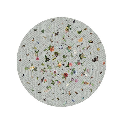 Moooi Carpets - Garden of Eden Carpet Ø250cm - light grey