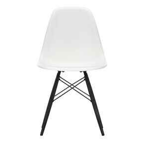 Vitra - Eames Plastic Side Chair DSW Black Maple Base