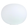 Flos - Glo Ball Basic Zero Bodenleuchte - weiß/Glas/Polyamid/H:16cm/ Ø19cm