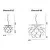 Marset - Discocó - Suspension blanc - dessin au trait