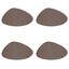 Hey-Sign - Set de 4 sets de table Stone 44x38cm