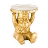 Kartell - Gnomes Attila Side Table - gold/plastics