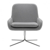 Softline - Coco Swivel Chair - light grey/felt 620/WxHxD 65x78x78cm