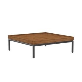HOUE - Table basse de jardin bambou Level / Level 2 81x81cm