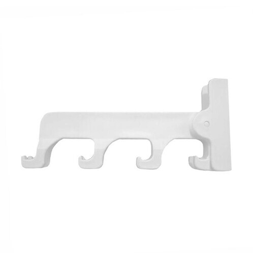 Castelli - Plia Klappstuhl Wandhalterung - weiß/für 4 Klappstühle/Material: Polypropylen