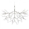 Moooi - Heracleum Lüster / pendellamp - nikkel/transparant/Ø 98cm