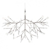 Moooi - Heracleum - Lustre / Suspension - nickel/transparent/Ø 98cm