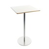 la palma - Brio Fixe 110 - Table - blanc/stratifié/carrée/60x60cm