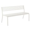 emu - Segno - Banc de jardin 168x59cm - blanc/peint par poudrage/PxHxP 168x81x59cm