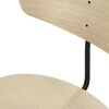 ferm LIVING - Herman - Chaise - naturel/bois de chêne huilé/structure noire/LxPxH 50x47x74cm