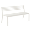 emu - Segno Garden Bench 168x59cm - white/powder-coated/WxHxD 168x81x59cm