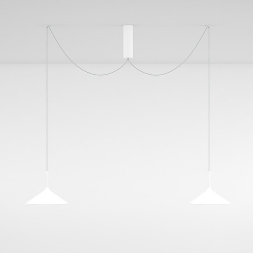 Rotaliana - Dry H2 LED Pendelleuchte  - weiß/matt/2700K/2400lm/Phasendimmer