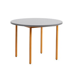 HAY - Two-Colour Esstisch Gestell Ocker Ø105cm