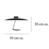 Catellani & Smith - Lederam C150 LED Deckenleuchte - Strichzeichnung