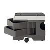 B-Line - Boby XSmall 12 Rollcontainer - tornado grau/2 Schubkästen/LxBxH 43x42x31.5cm