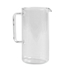 HAY - HAY Kitchen Market Glass Jug - transparent/H 23.5cm/Ø 12cm