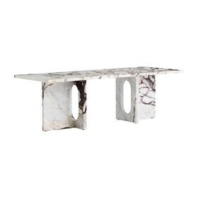 Audo - Androgyne Couchtisch Gestell Marmor 120x45cm