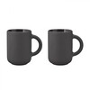 Stelton - Theo - Lot de 2 gobelets - noir/0.35cl/PxH 12x11cm/Ø 8cm