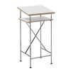 Richard Lampert - Milla - Pupitre - white/oak edge/frame chrome